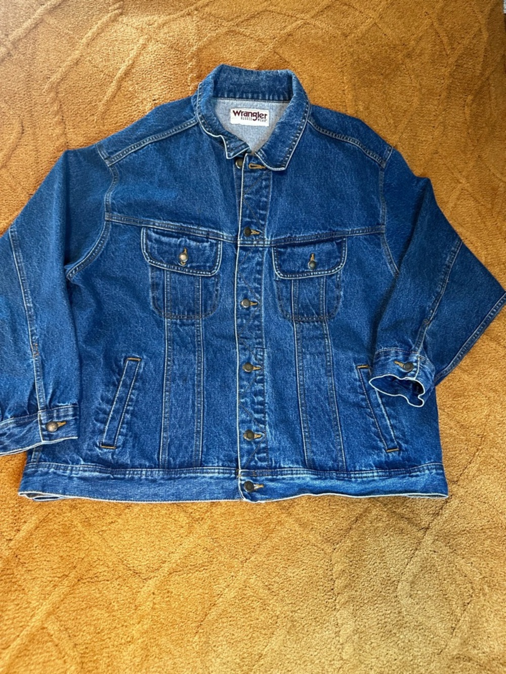Wrangler Blue Denim Trucker Jacket